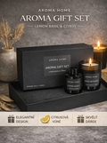 Aroma svíčka + difuzér – Lemon Basil & Citrus