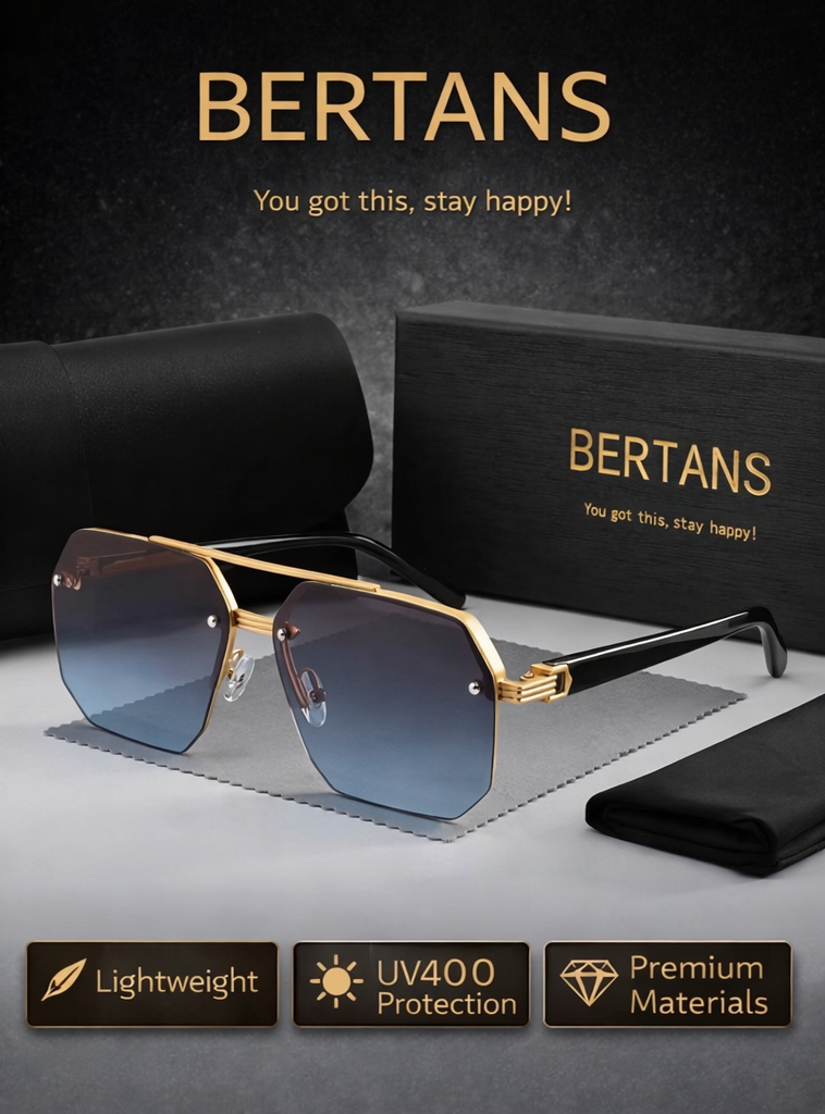 BETRANS sluneční brýle – minimalistický styl s UV ochranou