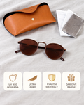 KingDream Round Classic – Luxusní sluneční brýle