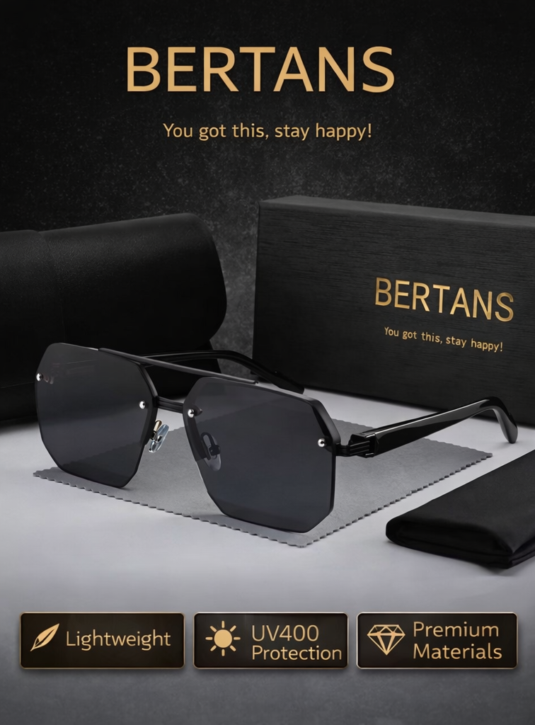 BETRANS sluneční brýle – minimalistický styl s UV ochranou